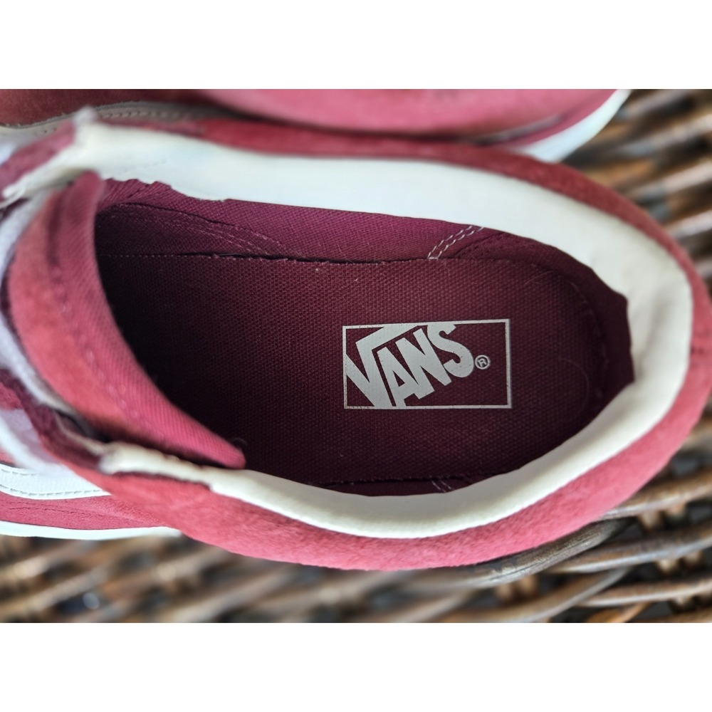 Vans Women's 8.5 Old Skool Pig Suede Sneaker in Color Tawny Port US Men 7 - Picture 10 of 11